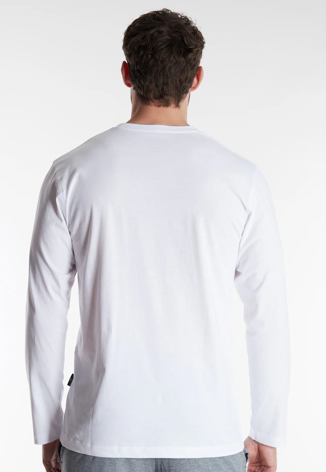 GÖTZBURG Langarmshirt »California« basic, Langarm, bequem, Rundhalsausschnitt, locker, 100% Baumwolle