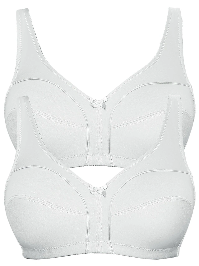Viania Soft-BH »2er Pack Baumwoll Soft BH Basic«
