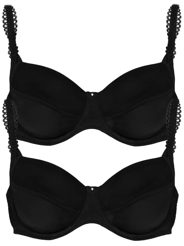 Viania T-Shirt-BH »2er Pack Spacer Bügel BH Sally«