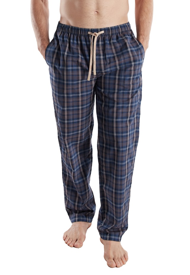 TOM TAILOR Pyjamahose »Milos« mit elastischem Bund, Kordelzug, kariert
