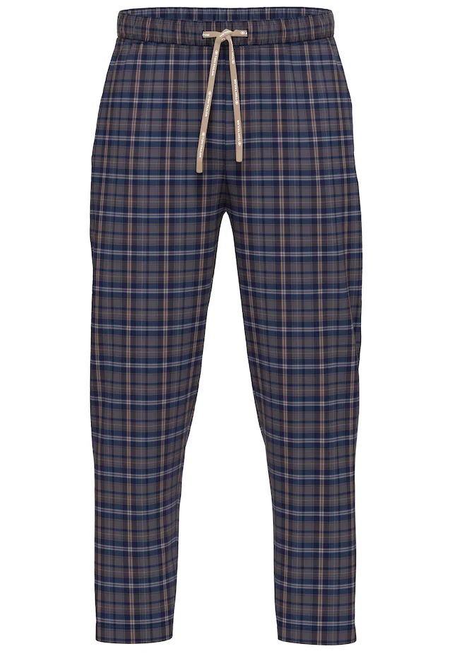 TOM TAILOR Pyjamahose »Milos« mit elastischem Bund, Kordelzug, kariert
