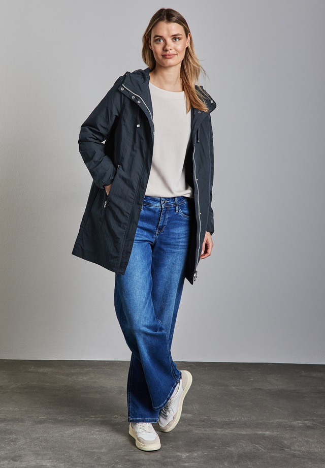 STREET ONE Kurzjacke mit Kapuze mit Kapuze