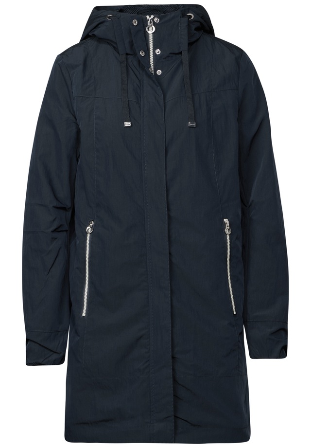 STREET ONE Kurzjacke mit Kapuze mit Kapuze