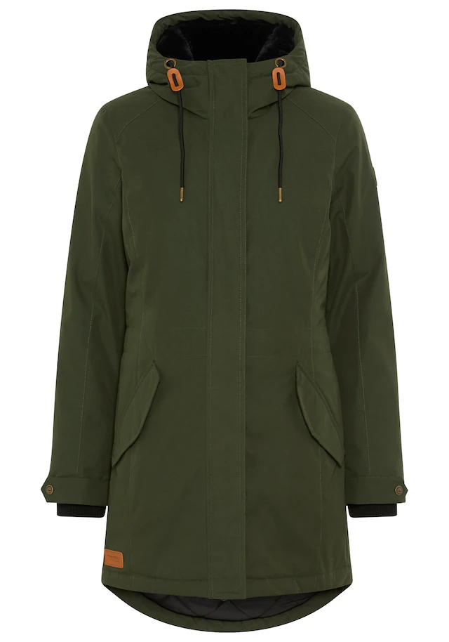 KangaROOS Parka mit Teddy Fellimitat gefüttert, Winterjacke