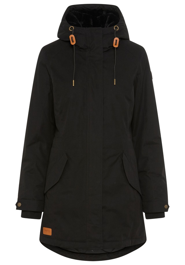 KangaROOS Parka mit Teddy Fellimitat gefüttert, Winterjacke