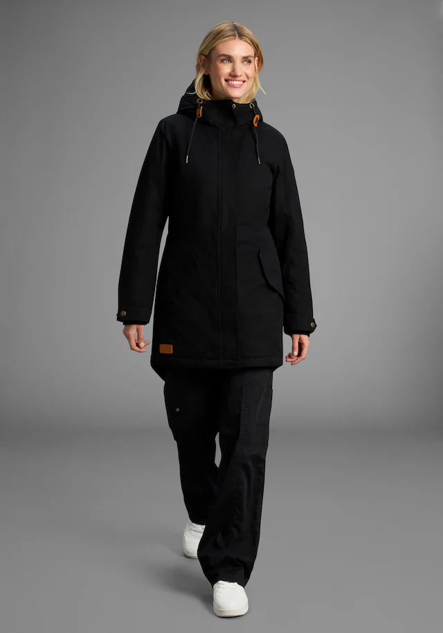 KangaROOS Parka mit Teddy Fellimitat gefüttert, Winterjacke