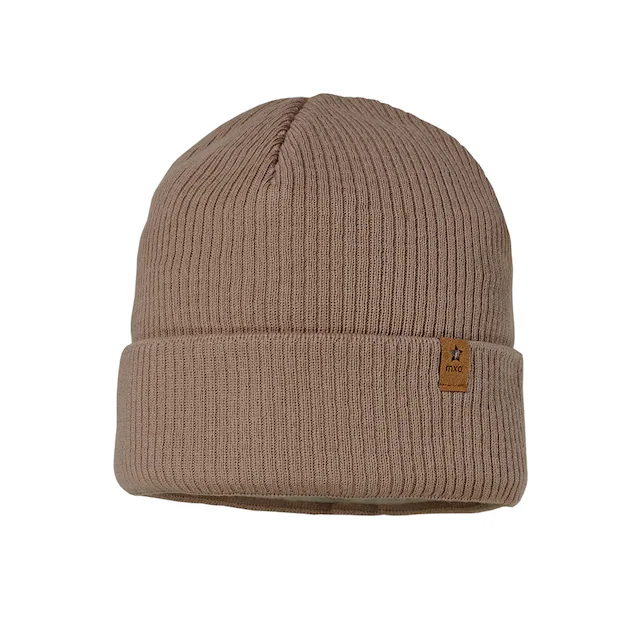 MAXIMO Beanie aus Baumwolle, wärmend, gefüttert, unifarben