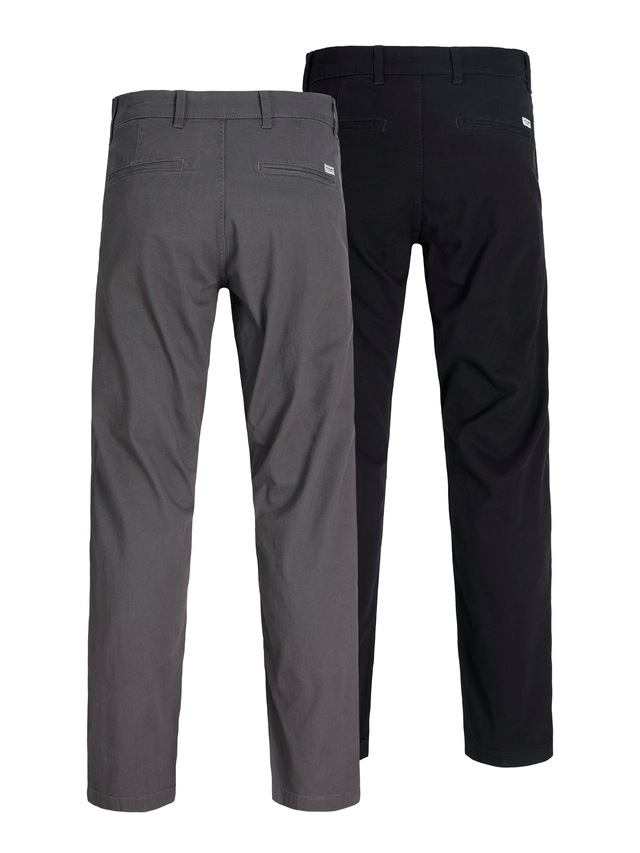 Jack & Jones Chinohose »JPSTKANE DAVE CHINO 2PK MP NOOS« In vorgewaschener Qualität