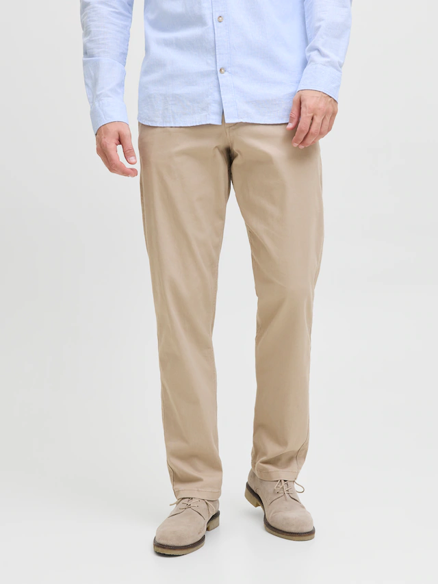 Jack & Jones Chinohose »JPSTKANE DAVE CHINO 2PK MP NOOS« In vorgewaschener Qualität