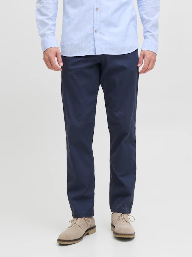 Jack & Jones Chinohose »JPSTKANE DAVE CHINO 2PK MP NOOS« In vorgewaschener Qualität