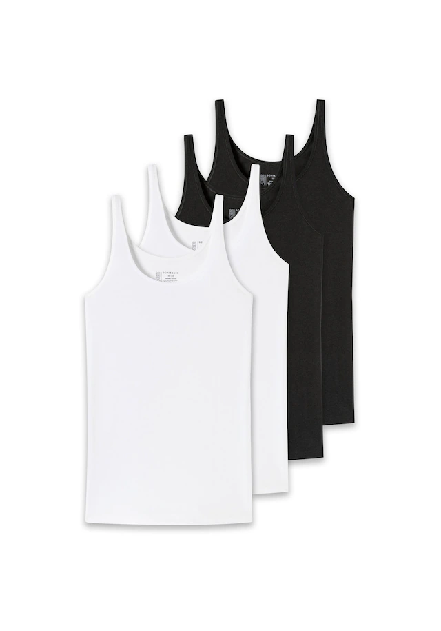 Schiesser Unterhemd »T-Shirt 4er Pack«