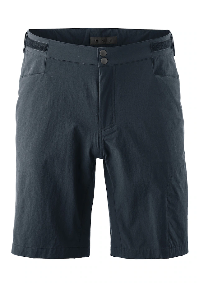 Gonso Fahrradhose »Adventure Shorts M« Herren Radhose mit einknöpfbarer Radunterhose mit Sitzpolster