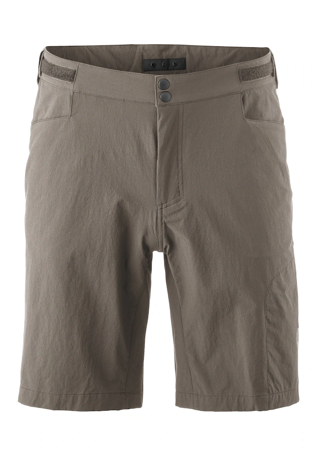 Gonso Fahrradhose »Adventure Shorts M« Herren Radhose mit einknöpfbarer Radunterhose mit Sitzpolster