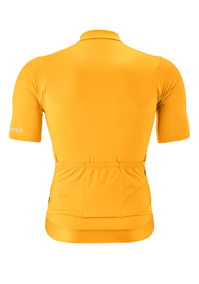 Gonso Radtrikot »Road Jersey M« Herren Fahrradtrikot kurzarm, Full-Zip Trikot, Rückentasche, Slim Fit
