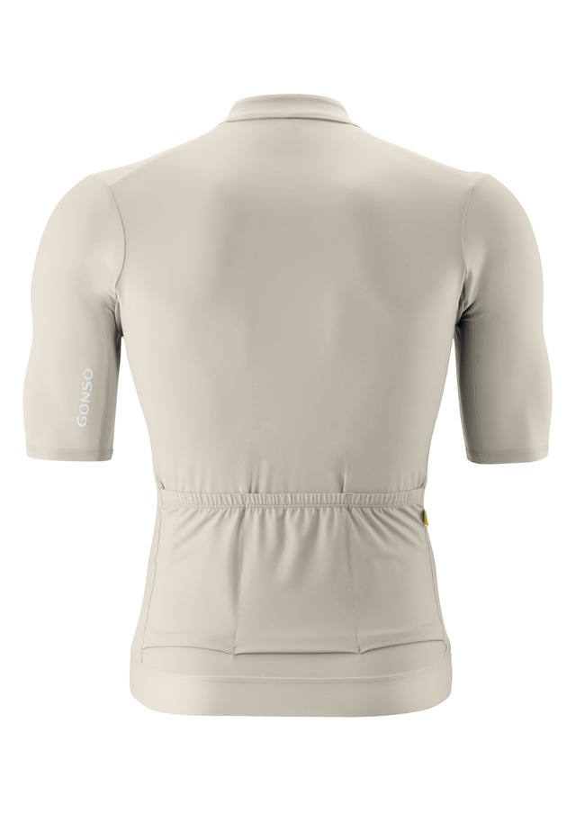 Gonso Radtrikot »Road Jersey M« Herren Fahrradtrikot kurzarm, Full-Zip Trikot, Rückentasche, Slim Fit
