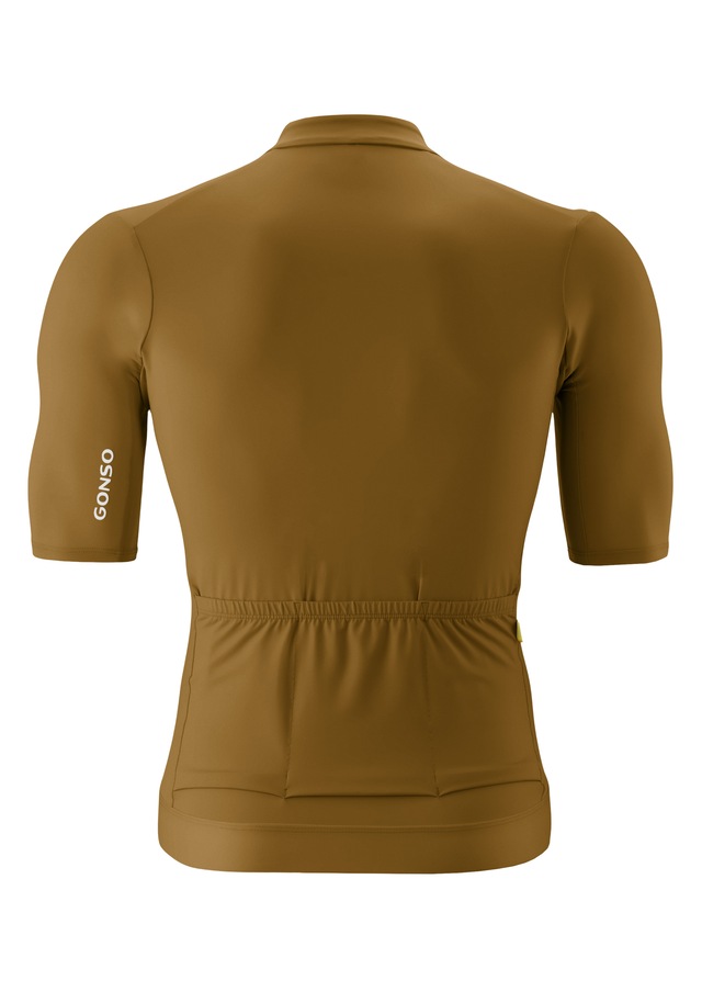 Gonso Radtrikot »Road Jersey M« Herren Fahrradtrikot kurzarm, Full-Zip Trikot, Rückentasche, Slim Fit