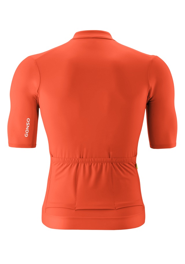 Gonso Radtrikot »Road Jersey M« Herren Fahrradtrikot kurzarm, Full-Zip Trikot, Rückentasche, Slim Fit