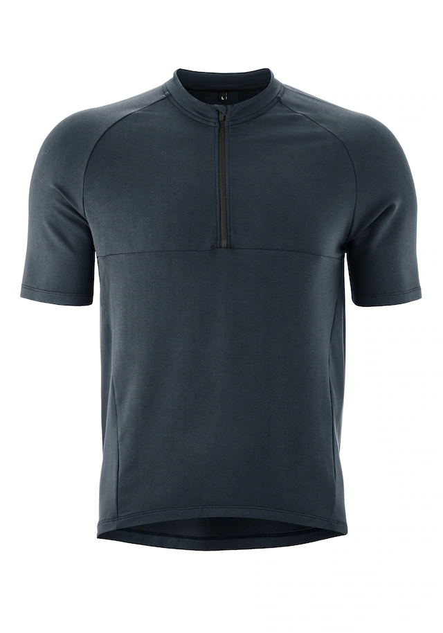 Gonso Radtrikot »Adventure Jersey Nature M« Herren Fahrradtrikot kurzarm, bequemes Half-Zip Trikot, Slim Fit