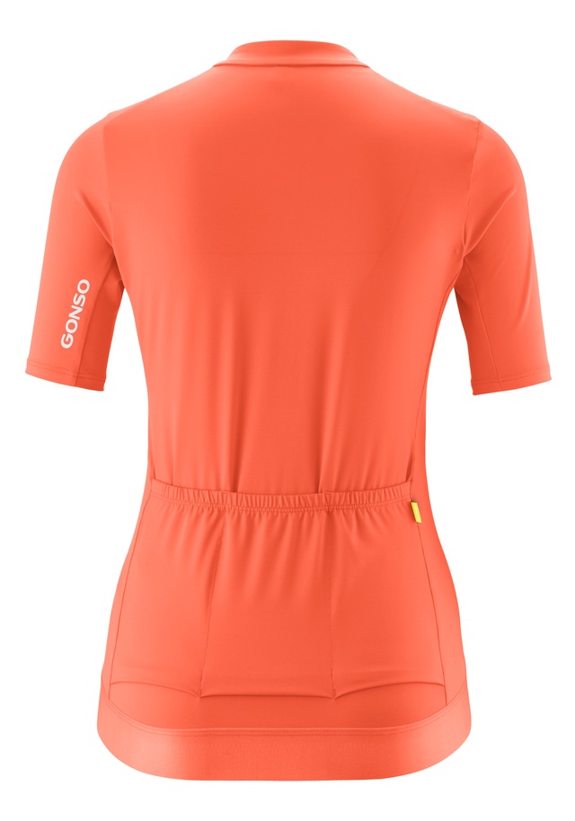Gonso Radtrikot »Road Jersey W« Damen Fahrradtrikot kurzarm, Full-Zip Trikot, Rückentasche, Slim Fit
