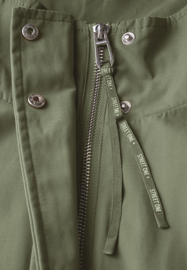 STREET ONE Kurzjacke ohne Kapuze aus softem Materialmix