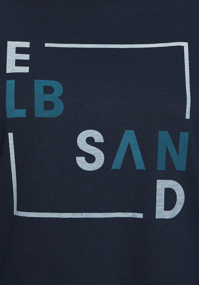 Elbsand Langarmshirt »Iruna« mit Frontdruck, Longsleeve, lockerer Schnitt