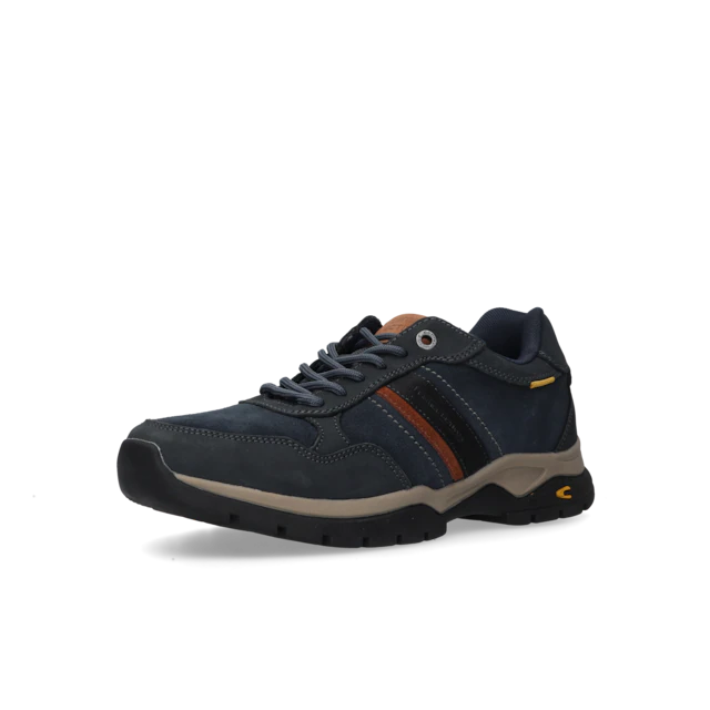 camel active Schnürschuh Sneaker, Freizeitschuh mit robuster Trekkingsohle