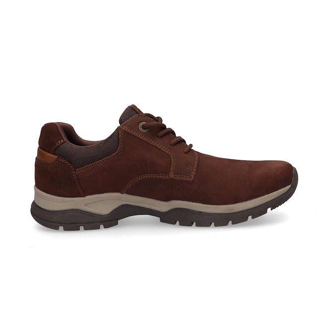camel active Schnürschuh Sneaker, Freizeitschuh mit robuster Trekkingsohle