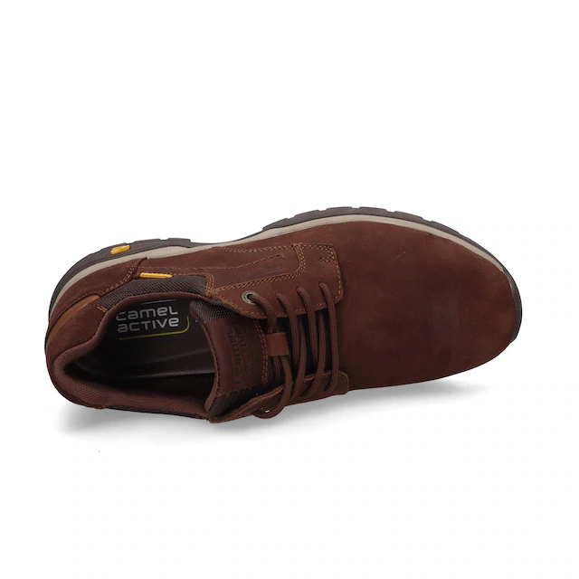 camel active Schnürschuh Sneaker, Freizeitschuh mit robuster Trekkingsohle