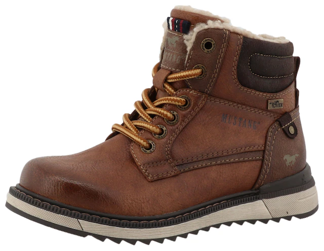 Mustang Shoes Winterboots »Donato« Schnürboots, Outdoorboots mit TEX-Membrane