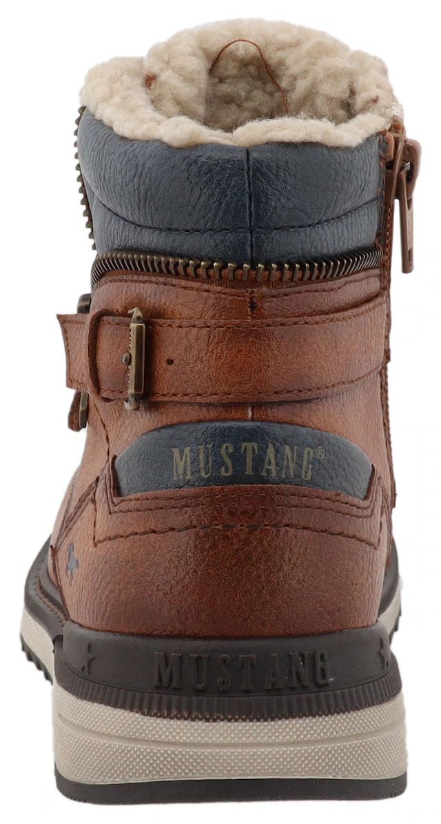 Mustang Shoes Winterboots »Donato« Schnürboots, Outdoorboots mit TEX-Membrane