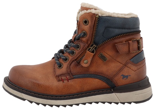 Mustang Shoes Winterboots »Donato« Schnürboots, Outdoorboots mit TEX-Membrane