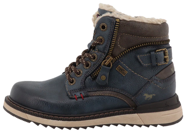 Mustang Shoes Winterboots »Donato« Schnürboots, Outdoorboots mit TEX-Membrane
