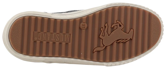 Mustang Shoes Sneaker »Ezio« High Top Sneaker, Schnürboots mit Reißverschluss