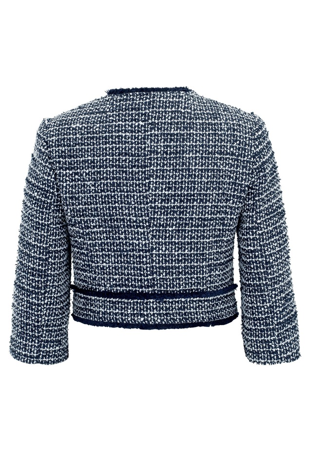 Betty&Co Jackenblazer »Damen mit aufgesetzten Taschen« Material
