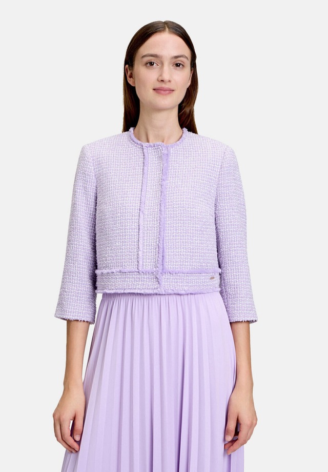 Betty&Co Jackenblazer »Damen mit aufgesetzten Taschen« Material