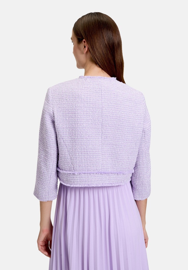 Betty&Co Jackenblazer »Damen mit aufgesetzten Taschen« Material