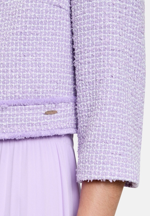 Betty&Co Jackenblazer »Damen mit aufgesetzten Taschen« Material