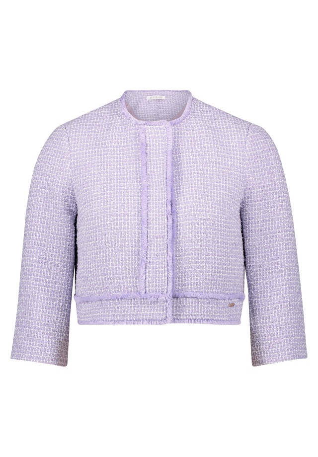 Betty&Co Jackenblazer »Damen mit aufgesetzten Taschen« Material