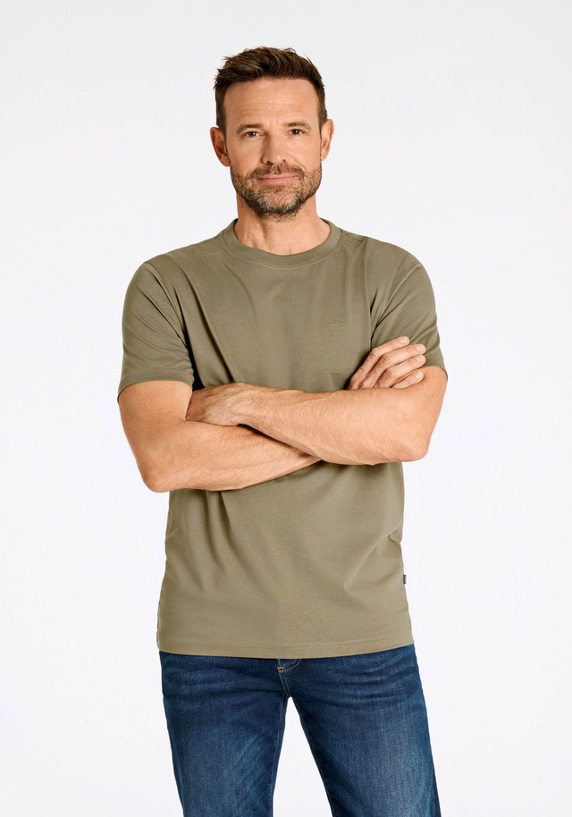 BISON Kurzarmshirt »T-Shirt (Kurzarm) Comfort Fit«