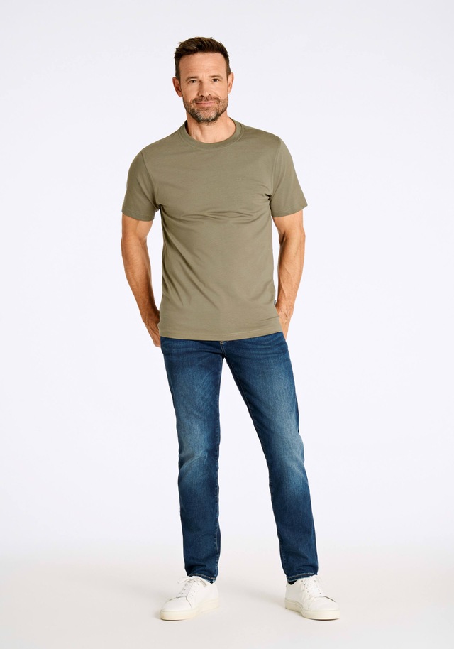 BISON Kurzarmshirt »T-Shirt (Kurzarm) Comfort Fit«