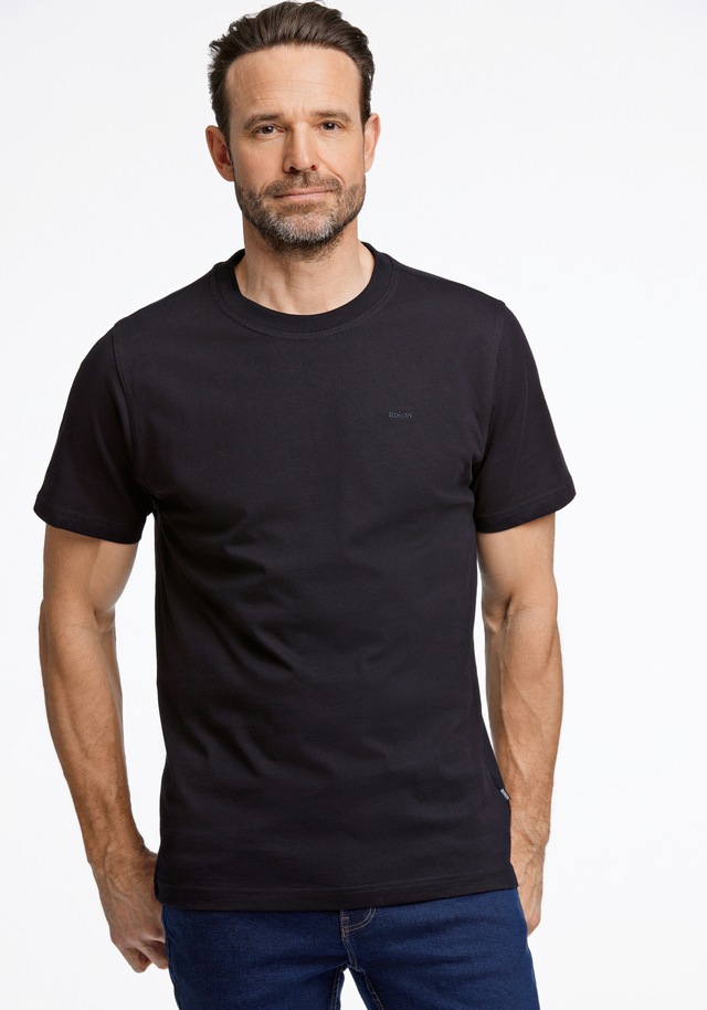 BISON Kurzarmshirt »T-Shirt (Kurzarm) Comfort Fit«