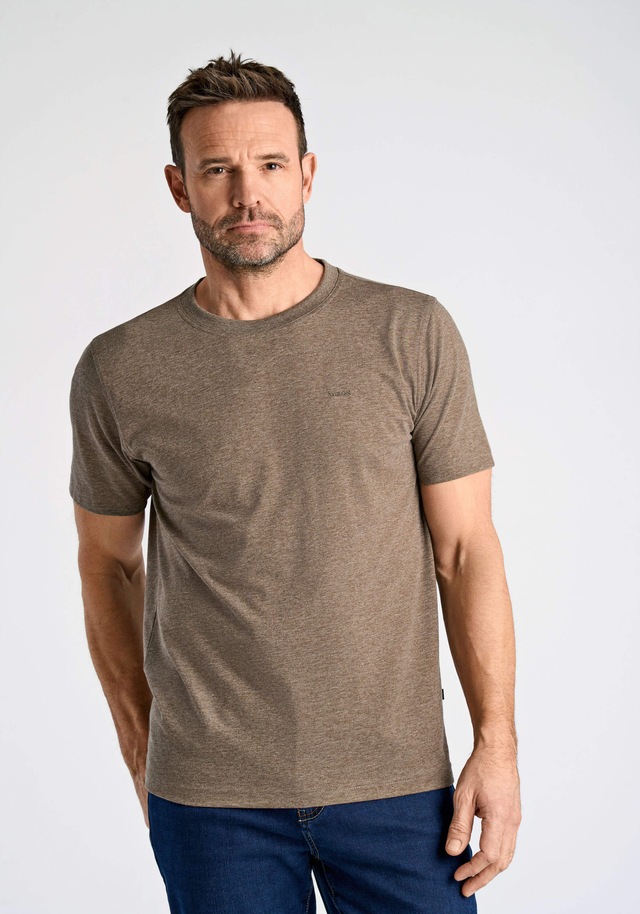BISON Kurzarmshirt »T-Shirt (Kurzarm) Comfort Fit«