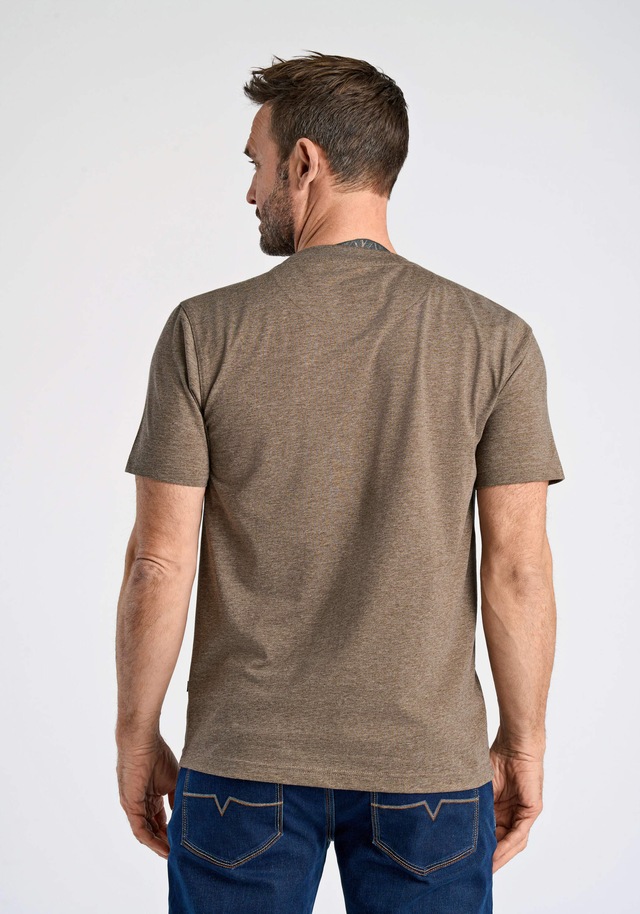 BISON Kurzarmshirt »T-Shirt (Kurzarm) Comfort Fit«