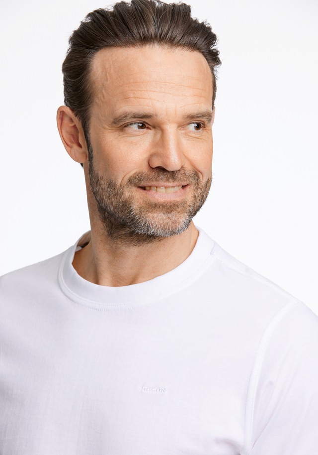 BISON Kurzarmshirt »T-Shirt (Kurzarm) Comfort Fit«