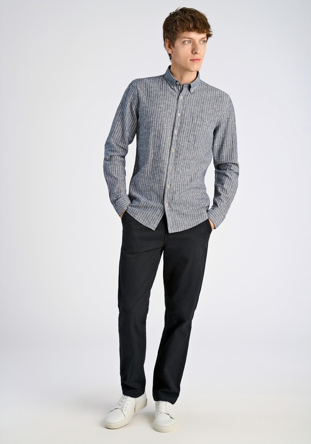 LINDBERGH Leinenhemd »Leinenhemd (Langarm) Relaxed Fit«
