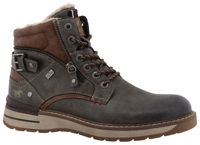 Mustang Shoes Winterboots »Maril« Workerboots, Schnürboots mit TEX-Ausstattung