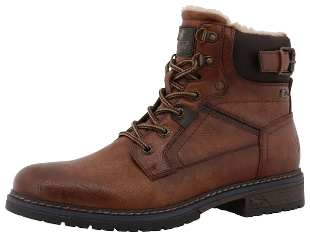 Mustang Shoes Winterboots »Marcas« Business Stiefel, Boots mit Warmfutter