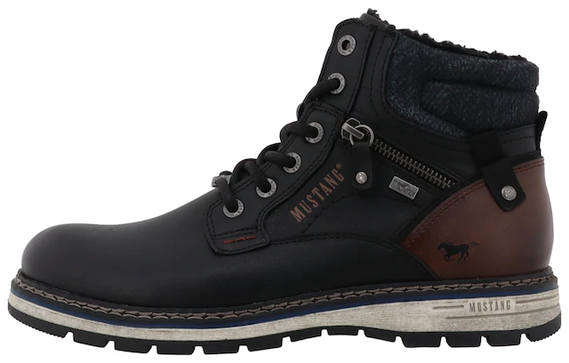 Mustang Shoes Winterboots »Mariko« Workerboots, Schnürboots mit TEX-Ausstattung