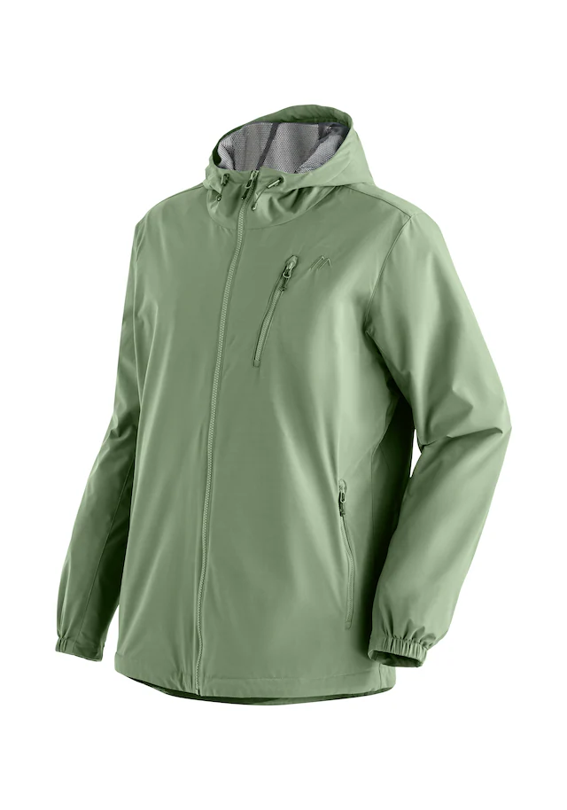 Maier Sports Regenjacke »ArorA Loop M« Herren Jacke wasserdicht, moderner Windbreaker, Outdoorjacke, Reg. Fit