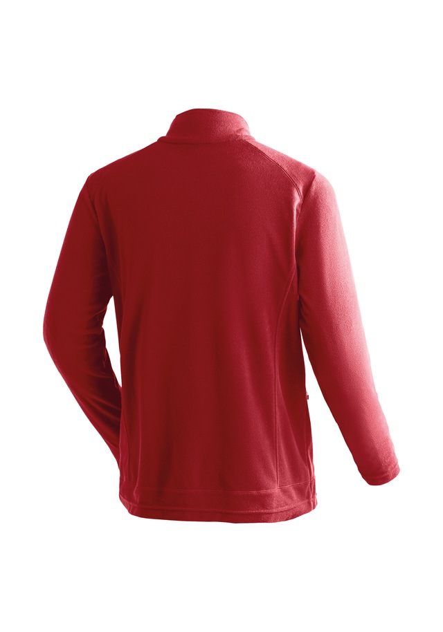 Maier Sports Fleecejacke »Dennis Jacket M« Herren Midlayer, pflegeleichtes Fleece mit 2 RV-Taschen